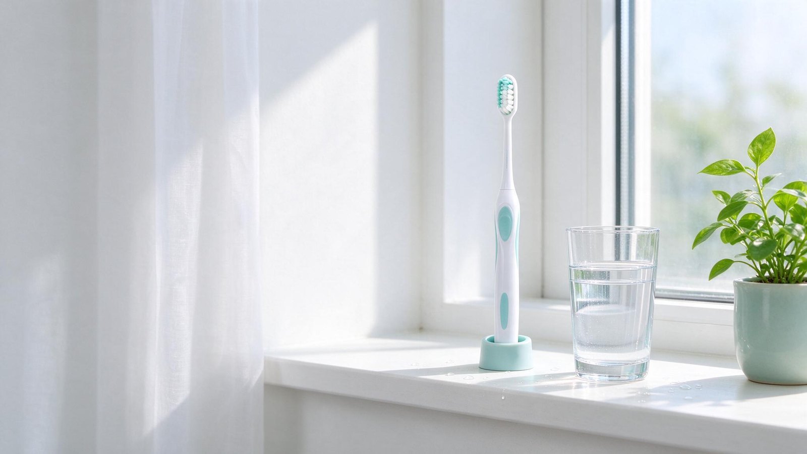 A calm, bright still life in soft daylight