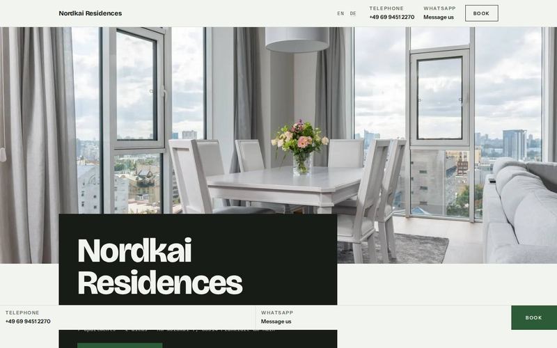 The Quartier design with Nordkai Residences on a desktop